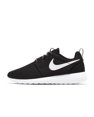 Nike roshe run total black best sale